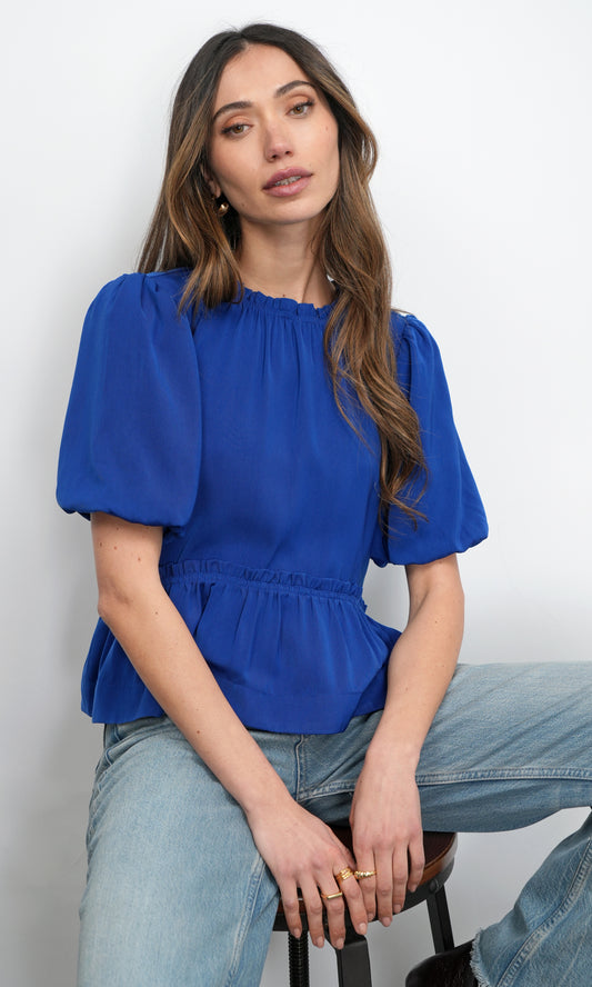 Lou Peplum Top