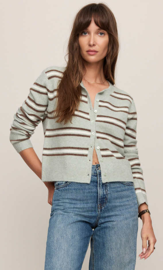 Medina Stripe Cardigan
