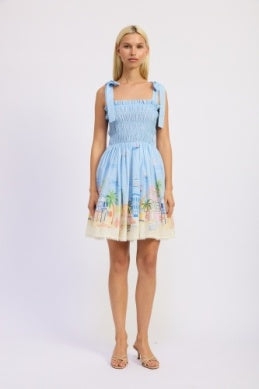dawn mini dress