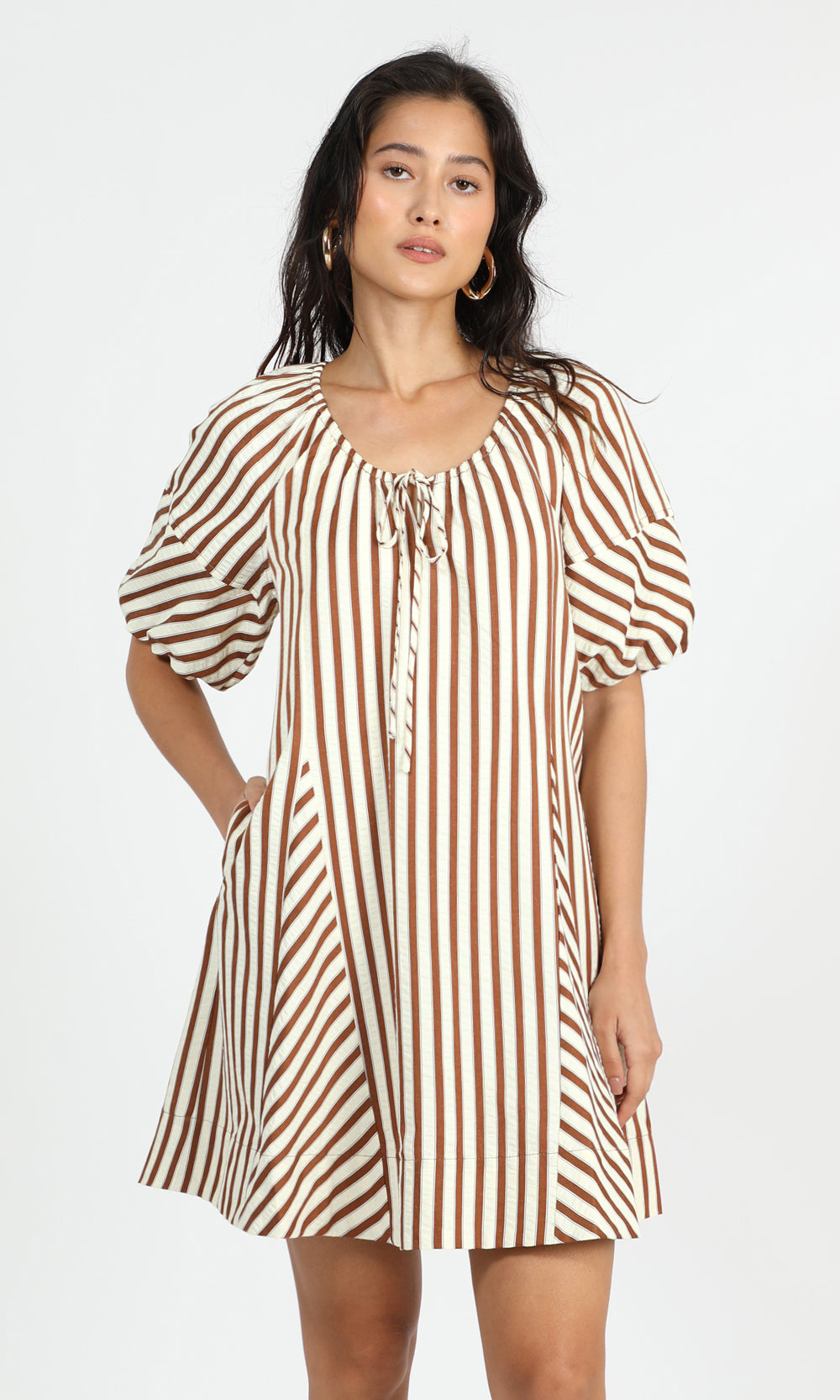 Sierre Stripe Shift Dress