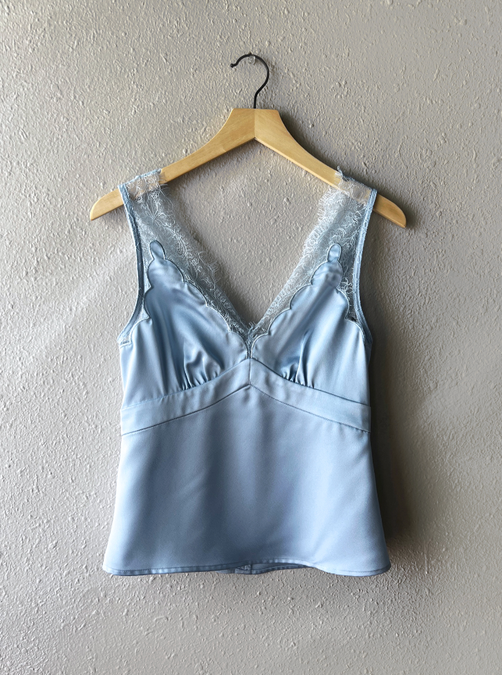Isis Lace Detail Satin Cami