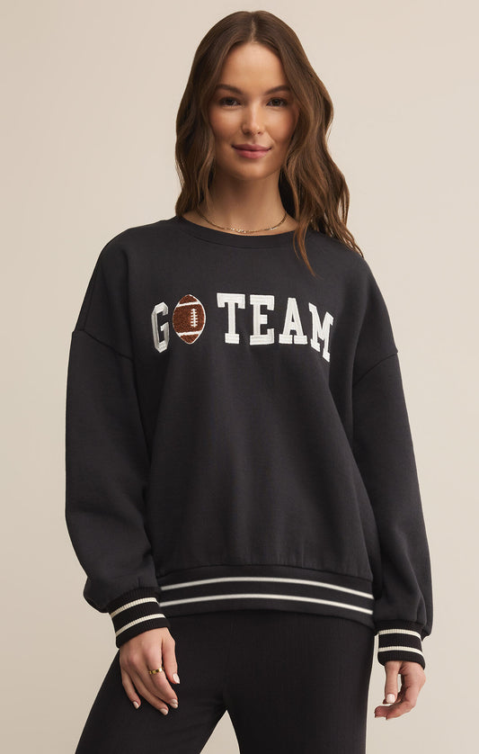 Oversized Go Team Sweatshirt