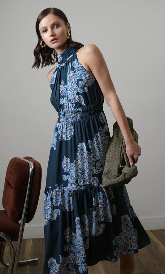 Leya Halter Midi Dress