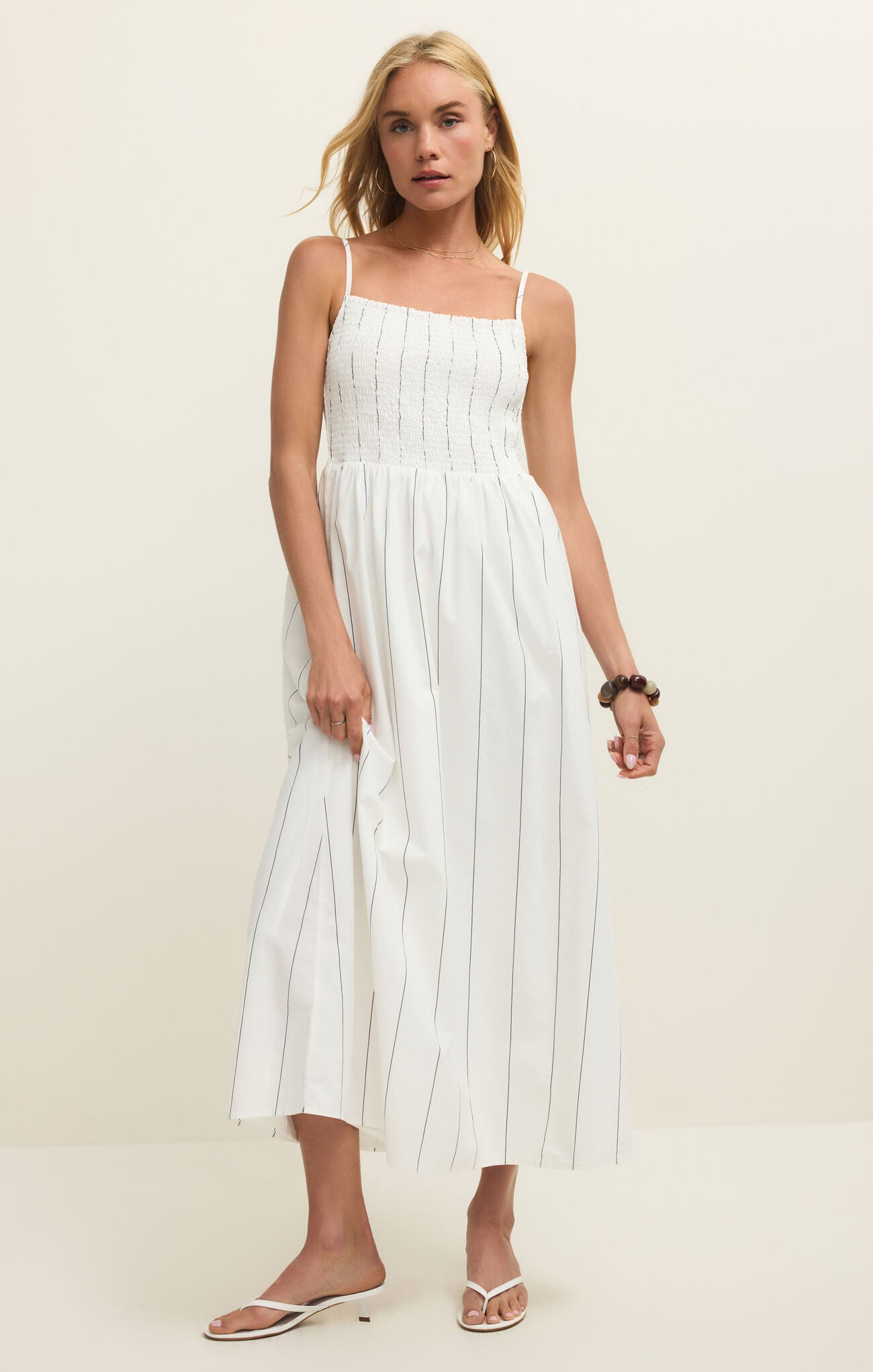 Bayside Stripe Midi Dress Bayside Stripe Midi Dress