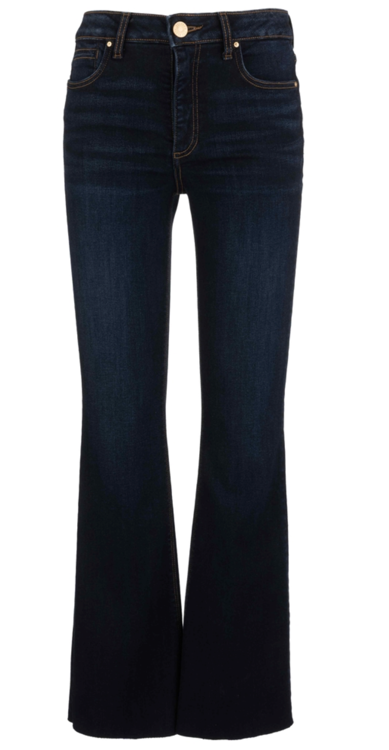 Ana Highrise Fab Ab Flare Raw Hem