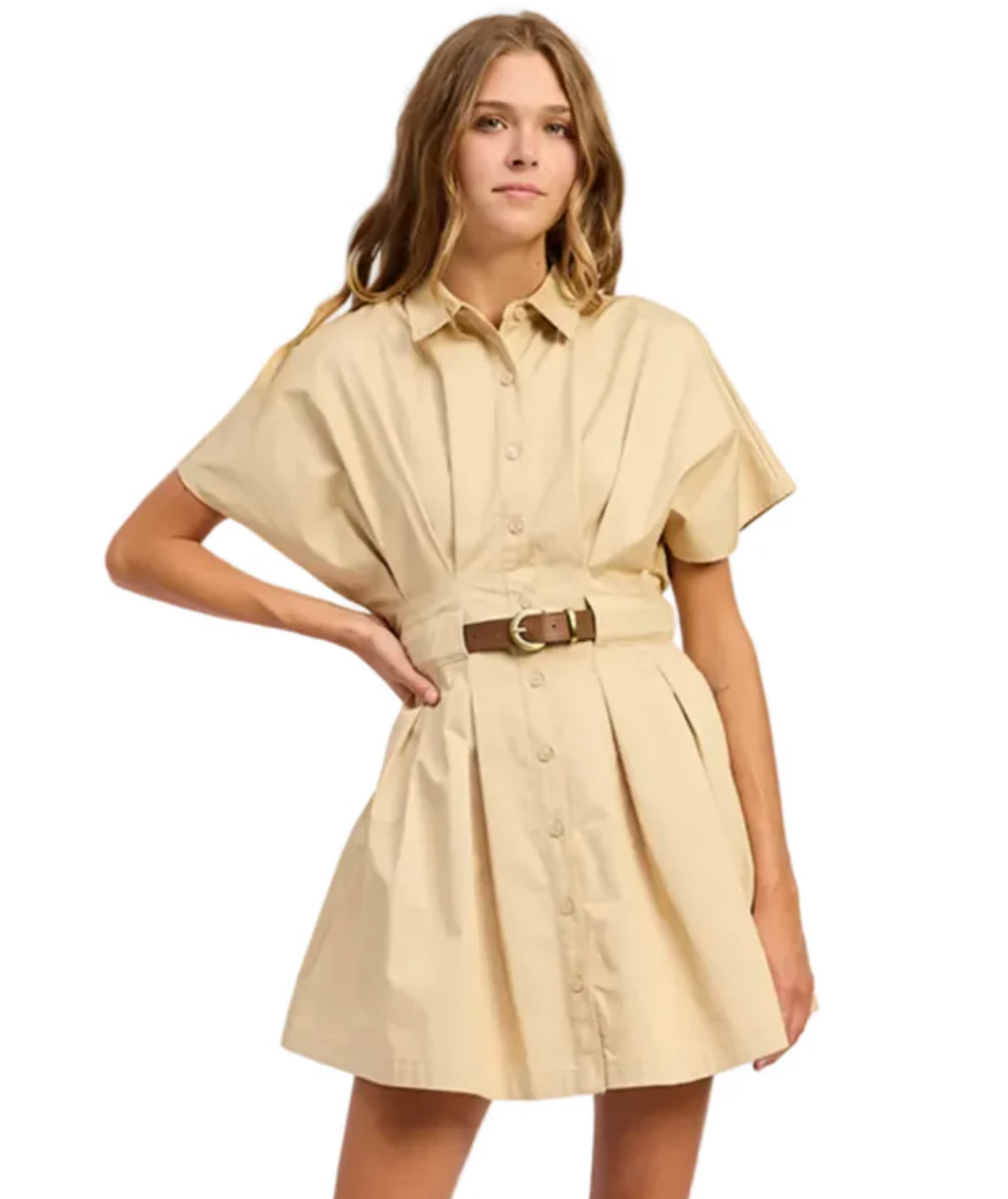 Cecilla Mini Shirt Dress