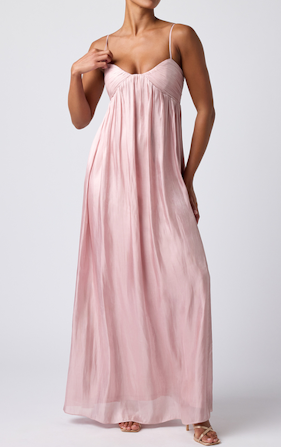 MATTY RUCHED BODICE MAXI DRESS