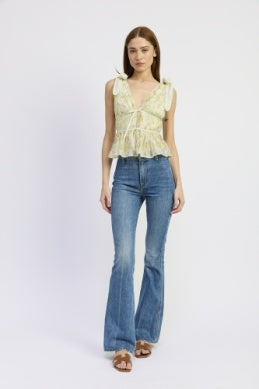 Claire Peplum Top