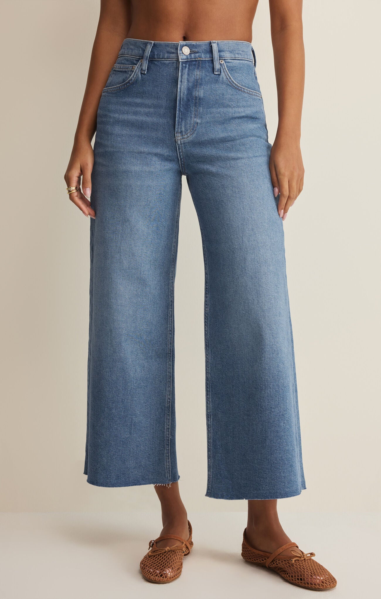 Nova Crop High Rise Wide Leg