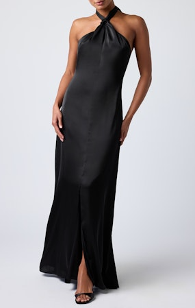 Marisol Halter Neck Maxi Dress