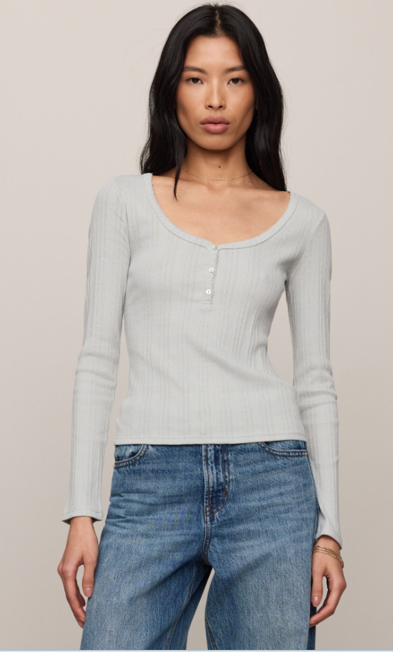 Audri Scalloped Top