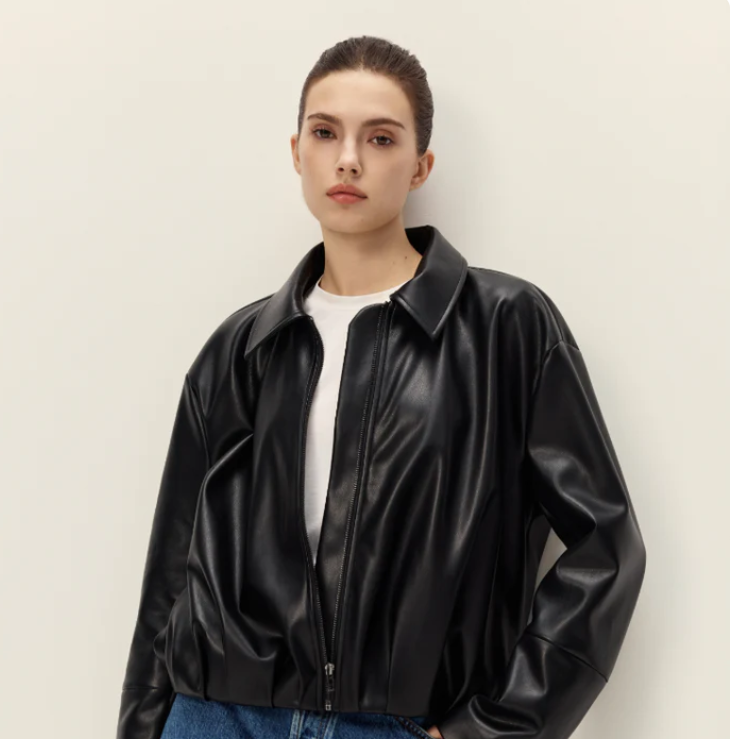 Kael Vegan Leather Jacket