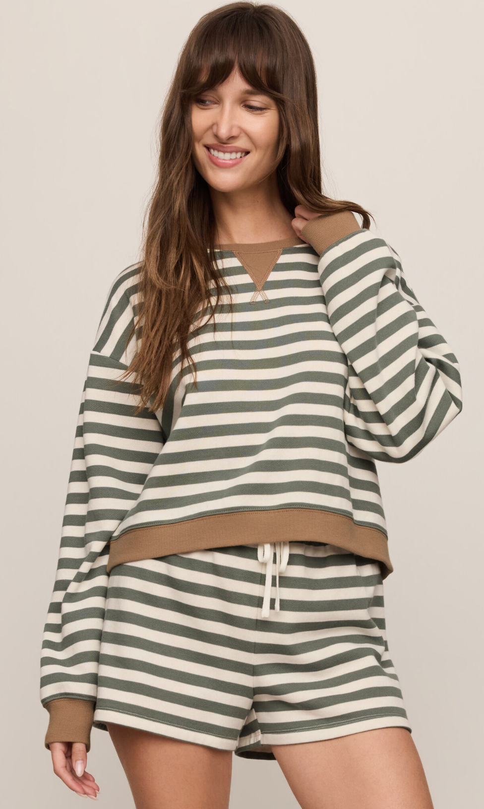 Low Key Stripe Sweatshirt