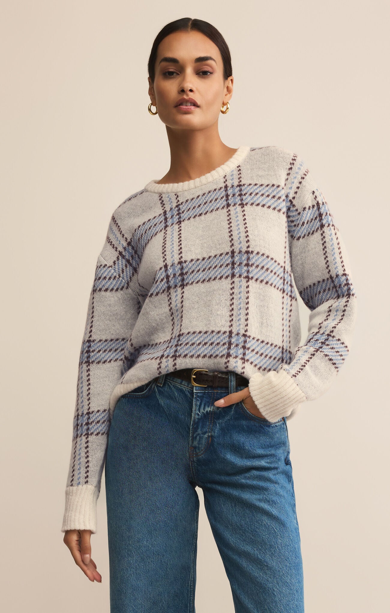 Junction Plaid Sweater