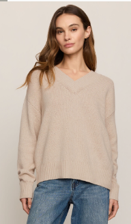 Cloud Spun VNeck Sweater