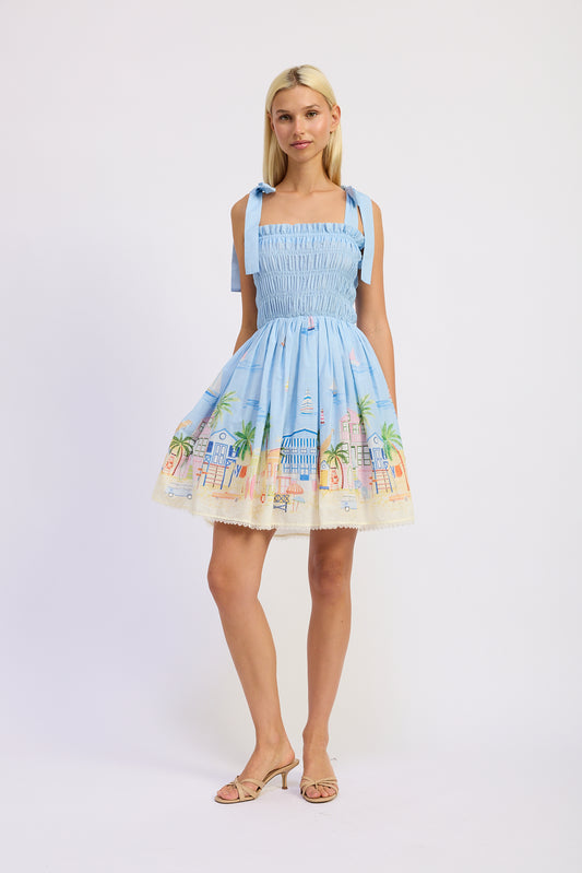 dawn mini dress