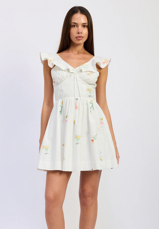 leanne mini dress