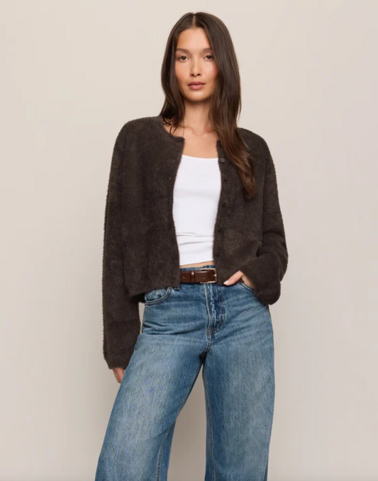 Winterglow Fluffy Cardigan