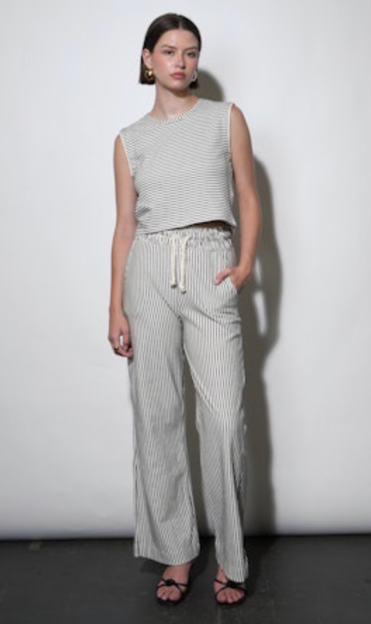 Isla Wideleg Knit Pull Up Pants