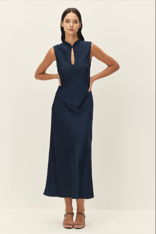 north satin dress