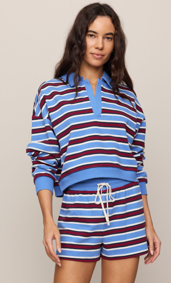 Low Key Strip Henley